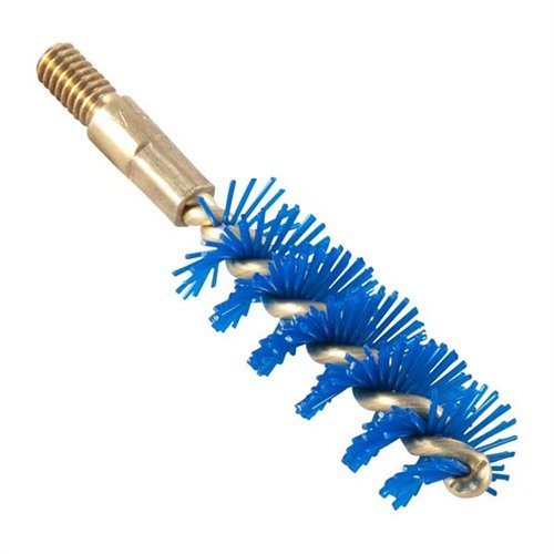 Die IOSSO Nyflex Pistol Bore Brushes reinigen gründlich Handfeuerwaffen, Gewehre und Schrotflinten mit flexiblen Borsten, die nicht verkratzen.