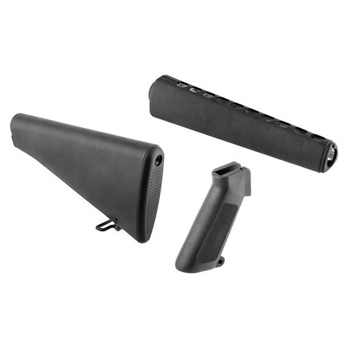 Hol dir das AR-15 Retro Furniture Set von Brownells, um deine Retro-Gewehre mit originalgetreuen M16A1 Teilen in verschiedenen Farben auszustatten!