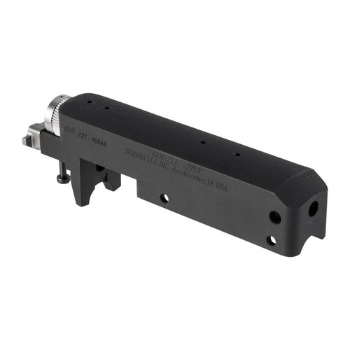 Der BRN-22 Takedown Receiver ist präzise aus 6061 Aluminium gefertigt, kompatibel mit Ruger® 10/22® und bietet eine matte schwarze Hardcoat-Beschichtung.