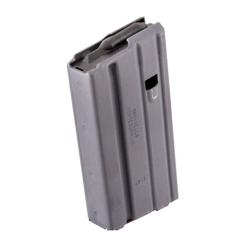 Die AR-15 20RD Magazine von Brownells bieten höchste Zuverlässigkeit, robuste Aluminiumkonstruktion, und sind perfekt für taktische Einsätze ohne Störungen.