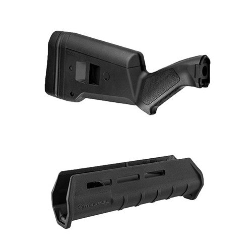 Das SGA ist ein anpassbarer Schaft für Remington 870, ideal für individuelle Anpassungen. Der leichte M-LOK Forend bietet vielseitige Montagemöglichkeiten.