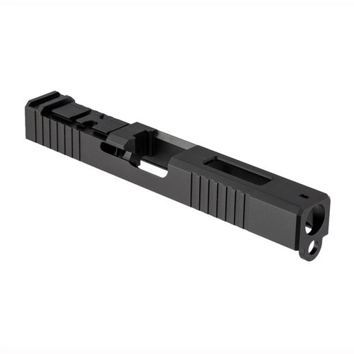 Die Brownells Acro Cut Slide für Glock® 17 Gen3 bietet eine integrierte Aimpoint Acro P-1 Montage, ist aus korrosionsbeständigem Edelstahl gefertigt und leicht anpassbar.