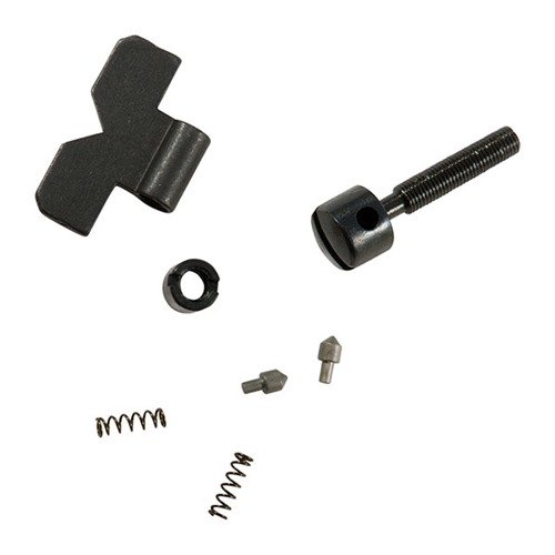 Das S&W V-Notched Rear Sight Kit verbessert deine Zielgenauigkeit mit einer breiten V-Notch, die schnelleres Fokussieren auf die Frontsicht ermöglicht.