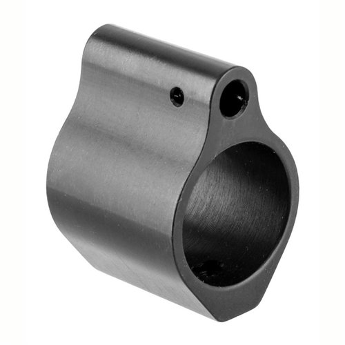 Der AR-15 Gasblock aus 4140 Stahl mit Nitride-Finish hat einen 0,750