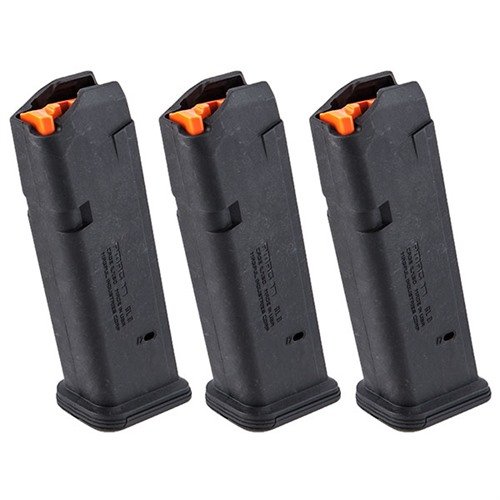 Die PMAG® GL9® Magazine für Glock® 17 bieten zuverlässige Zuführung, einfache Zerlegung ohne Werkzeuge und passen perfekt in die Handgriffe.