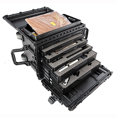 Das Brownells Gen II Armorer's Kit bietet hochwertige Werkzeuge für die Wartung und Anpassung von AR-15, M16 und M4, alles in einem robusten Pelican Werkzeugkasten.