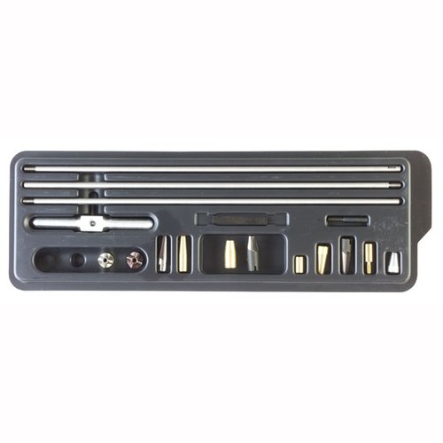 .22-.32 MASTER CHAMFERING KIT bietet präzise, chatterfreie Chamfering, um Fouling-Bildung zu reduzieren und die Leistung deiner Waffen zu optimieren.