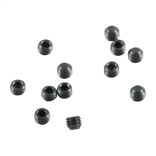 Die HEX PLUG SCREWS sind aus Stahl, blued und verschließen ungenutzte Schraublöcher an deinem Gewehr oder deiner Pistole für ein sauberes Finish.