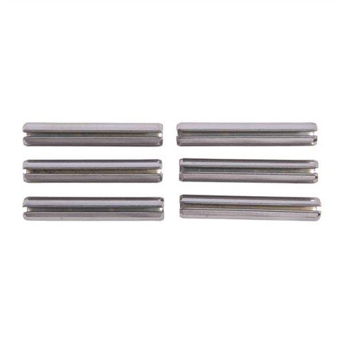 Das STAINLESS STEEL ROLL PIN KIT bietet 850 Pins in 8 Durchmessern, ideal für Waffen und andere Projekte. Einfach zu verwenden und schüttelt sich nicht los!