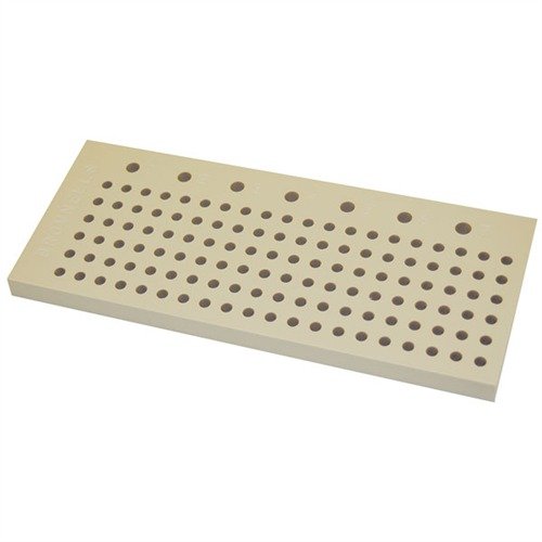 Der PROFESSIONAL MAGNA-TIP STORAGE BLOCK aus robustem Delrin® bietet Platz für 120 Bits und 7 Griffe, perfekt organisiert und immer griffbereit.