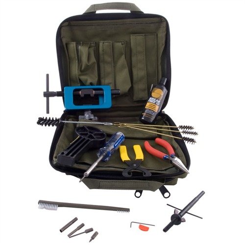Das Brownells Weapons Field Maintenance Pack für Glock® bietet dir alles, was du für die Reinigung, Wartung und Reparatur deiner Glock® benötigst.