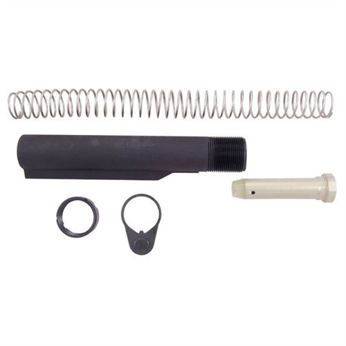 Mit dem COLT Buffer Tube Assembly hast du alle originalen Teile, um deinen Buttstock sicher zu montieren – keine fehlenden Teile und einfache Installation!