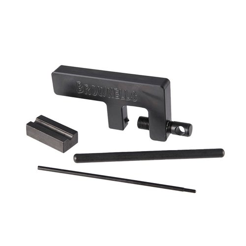 Das Brownells 1911 Plunger Tube Staking Tool ermöglicht dir ein sicheres Befestigen des Plunger Tubes ohne Beschädigungen, ideal für jeden Pistolen-Schmied.