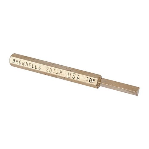 Der Brownells Small Dovetail Sight Punch erleichtert die Installation, Entfernung und Anpassung von kleinen Handfeuersicht. Robuste Bauweise und einzigartige dreieckige Spitzen machen ihn zum idealen Werkzeug für dich.