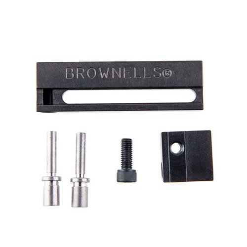 Mit dem HAMMER/SEAR BLOCK KIT kannst du Hammer und Sear einfach außerhalb der Waffe zusammenfügen, präzise einstellen und die Teile optimal anpassen.