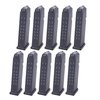 Magazin 9 mm Luger, 17 Schuss, für Glock 17/34, schwarz, 10er Pack