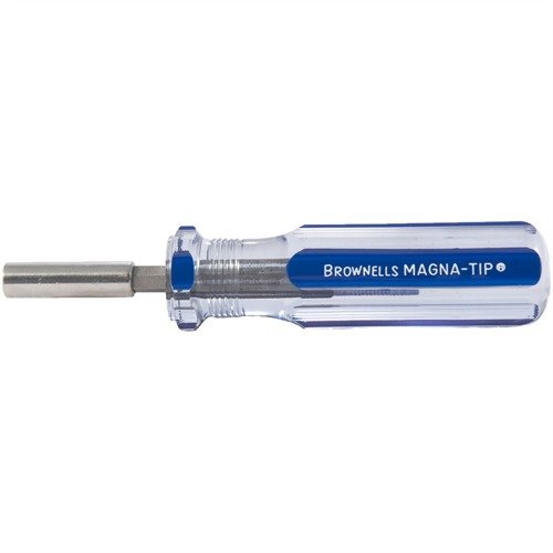 Die Brownells Magna-Tip® & Super Set Schraubendreher-Griffe bieten robuste, magnetische Designs für präzise Arbeiten und eine Vielzahl an Optionen für jede Aufgabe.
