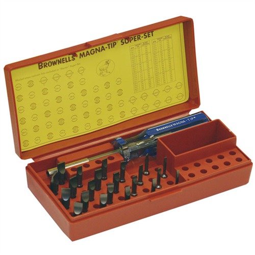 Mit dem MAGNA-TIP 22 BIT STARTER SET hast du 22 präzise Bits für optimale Kraftübertragung und perfekte Anpassung an Schrauben in deiner Werkstatt.