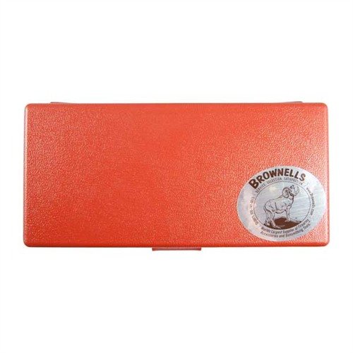 Die Brownells Magna-Tip® Super Set Storage Box bietet robuste, unzerbrechliche Konstruktion, eine praktische Lift-Out Tray und kompaktes Design für optimale Organisation.