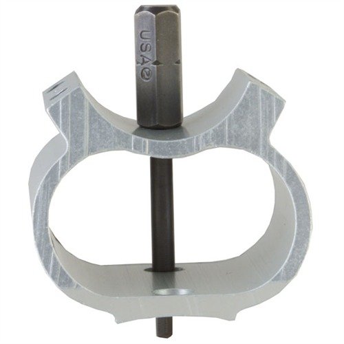 Die MAGNA-TIP® See-Thru Ring Bits ermöglichen dir einfachen Zugriff auf Montageschrauben, ohne das Zielfernrohr abzunehmen, und bieten eine präzise Passform.