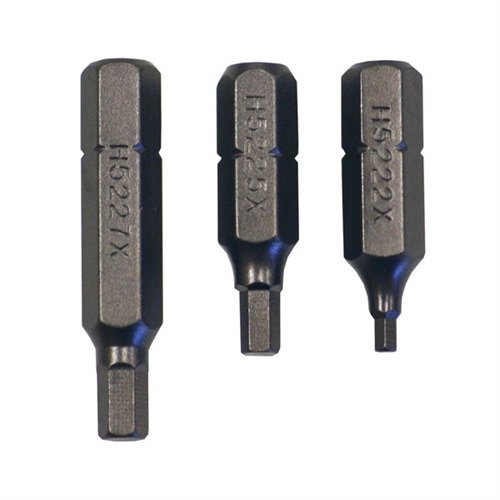 Das ALLEN, PHILLIPS & SQUARE BIT SET bietet dir 17 hochwertige Bits in verschiedenen Größen, ideal für Reparaturen an Waffen und Möbeln.