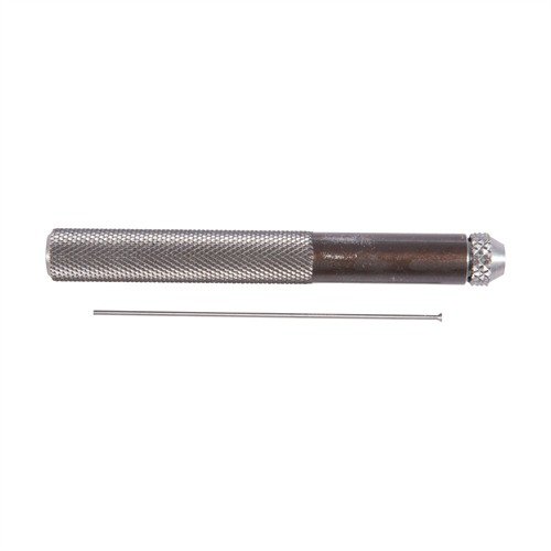 Das Brownells Gunsmith Replaceable Pin Punch Set bietet einen robusten Griff, austauschbare Spitzen und verschiedene Längen für effizientes Arbeiten bei der Waffenwartung.