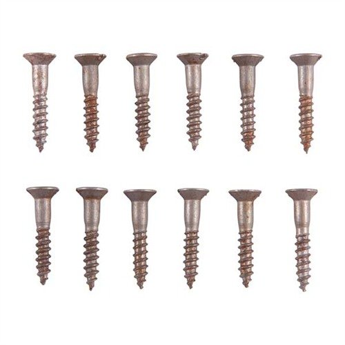 Mit dem UNPLATED STEEL FLAT HEAD WOOD SCREW KIT hast du die perfekte Lösung, um Holzschrauben zu bräunen oder zu blau zu machen – ganz ohne Beschichtung, die du abtragen musst.