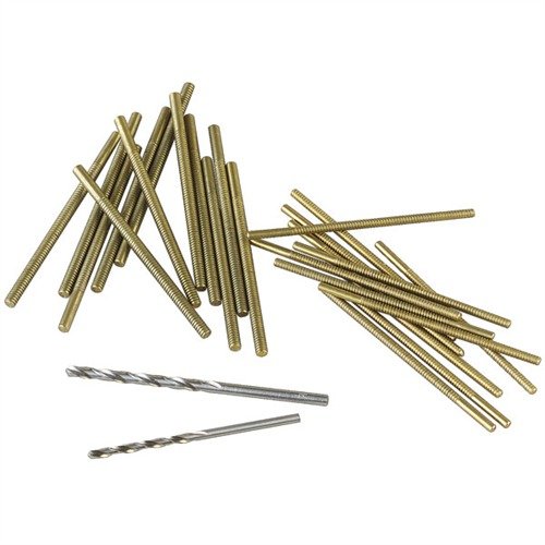 Mit dem STOCK REPAIR PIN KIT von BROWNELLS reparierst du Risse in Schäftungen schnell und sicher. Die Pins sind einfach zu verwenden und halten bombenfest.