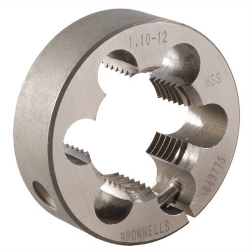 Mit den BARREL/RECEIVER DIES reinigst du beschädigte Gewinde schnell und einfach, perfekt für den Einbau von vorgefertigten Läufen ohne Drehmaschine.