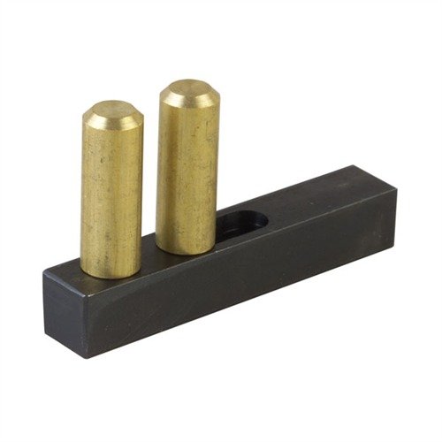 Der Brownells Adjustable Extractor Support ist komplett verstellbar und passt auf alle .38-.45 Revolver, ideal für präzises Arbeiten ohne separate Werkzeuge.