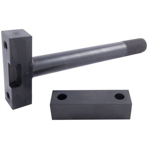 Der BLANK BLOCKS Action Wrench von BROWNELLS bietet eine robuste Stahlbasis und einen austauschbaren Kopf, um nahezu jede Waffe zu bedienen.