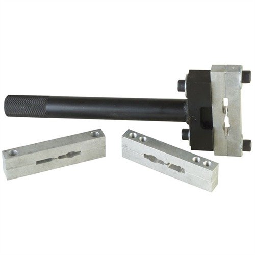 Der REVOLVER ACTION WRENCH für S&W umschließt den Rahmen komplett, schützt vor Drehmoment-Schäden und bietet austauschbare Aluminiumköpfe für optimale Unterstützung.