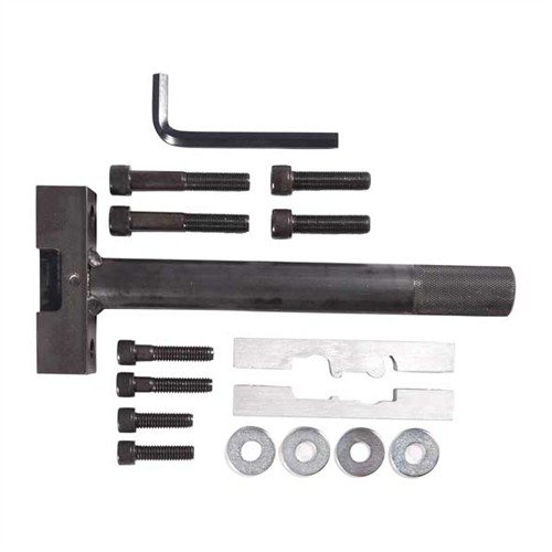 Der REVOLVER ACTION WRENCH umschließt den Rahmen vollständig, schützt vor Drehmoment-Schäden und verhindert Kratzer dank der speziellen Aluminiumköpfe.