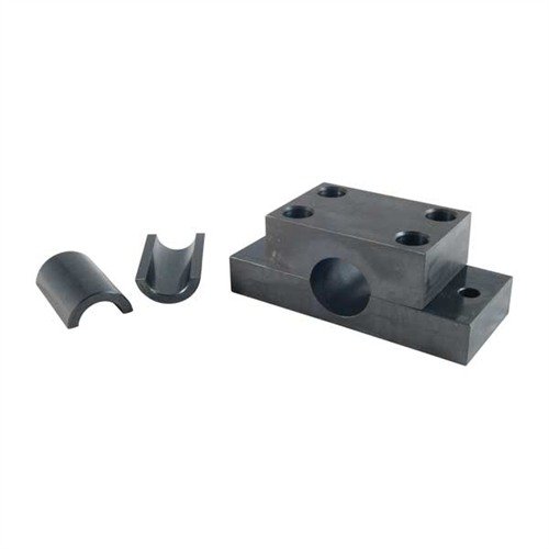 Der Brownells Barrel Vise bietet unglaublichen Halt für selbst die festesten Läufe, ist aus solidem Stahl gefertigt und kommt mit einer Vielzahl von Bushings.