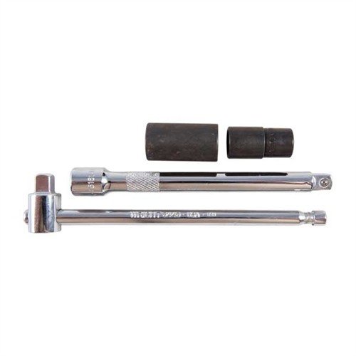 Der 870 BUTTSTOCK BOLT WRENCH von BROWNELLS hat einen speziellen, selbstzentrierenden Bit, der nicht abrutscht oder zwischen Schaft und Bolzenkopf klemmt.