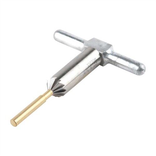 Das 12-Flute Muzzle Chamfer Set von Brownells ist ideal, um kleine Mündungsfehler zu beheben, ohne das Zielen zu beeinträchtigen. Perfekt für die Werkstatt oder den Schießstand!