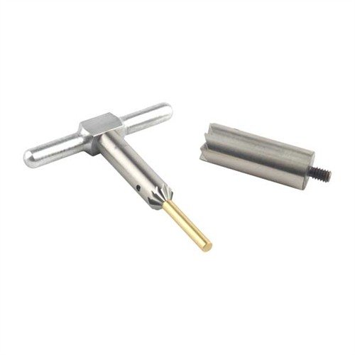 Mit dem BRASS ONE CALIBER SET kannst du Mündungen präzise anpassen und entgraten, um eine saubere Geschossabgabe zu gewährleisten. Ideal für schnelle Nachladevorgänge!