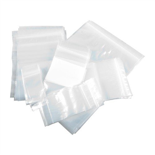 Mit diesen robusten 2 mil Poly Bags hast du die perfekte Lösung für die Aufbewahrung von Handladungen, Teilen und Zubehör – praktisch und vielseitig!