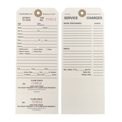 Die DOUBLE STUB CLAIM CHECKS bieten eine einfache Lösung für Werkstätten, um Reparaturen zu verfolgen und Verwechslungen zu vermeiden. Ideal für Kunden und Geschäfte!