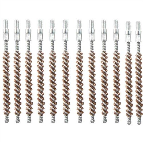 Die EXTRA-DICKEN Phosphorbronze-Borsten der DOUBLE-TUFF™ BORE BRUSH sorgen für eine gründliche Reinigung von stark verschmutzten Läufen in Handfeuerwaffen, Gewehren und Schrotflinten.