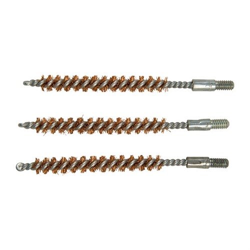 Die DOUBLE-TUFF™ BORE BRUSH entfernt mühelos hartnäckige Ablagerungen in deinen Waffen mit extra-dicken, phosphorbronze Borsten, die die Läufe schonen.