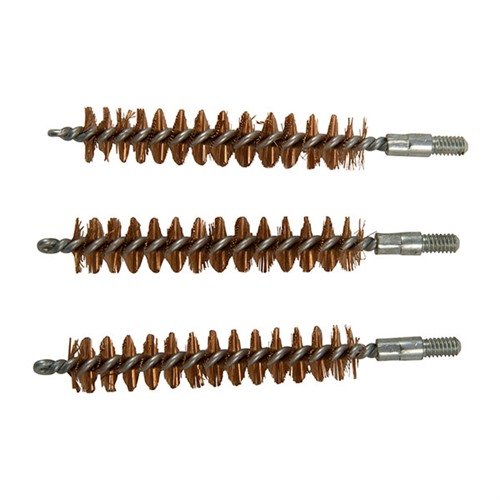 Die STANDARD LINE BRONZE BORE BRUSHES bieten langlebige, gründliche Reinigung mit hochwertigem Phosphorbronze-Draht und sind in praktischen 3er-Packungen erhältlich.