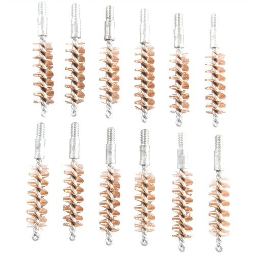Die STANDARD LINE BRONZE BORE BRUSHES bieten langlebige, gründliche Reinigung mit hochwertigem Phosphorbronze und einem praktischen 12er-Pack für deinen Bedarf.