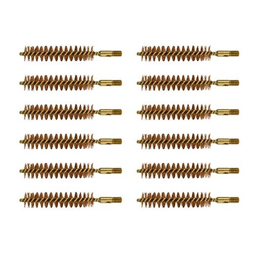 Die BEEFY BORE BRUSHES mit 10-32 Gewinde bieten eine robuste Reinigung für große Kaliber und verhindern das Herausziehen des Couplings selbst bei hartnäckigen Reinigungsarbeiten.