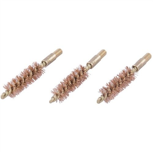Die SPECIAL LINE DOUBLE-TUFF BORE BRUSH bietet mit ihren dicken Phosphorbronze-Borsten und dem stabilen Messing-Schaft eine kraftvolle Reinigung für deine .38SPL/.357 Pistole.