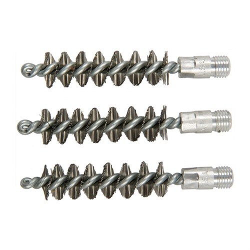 Die STANDARD LINE Edelstahl-Bore Brushes reinigen effektiv stark verschmutzte Läufe, sind in praktischen 3er-Packs erhältlich und bieten eine langlebige, aggressive Reinigung.