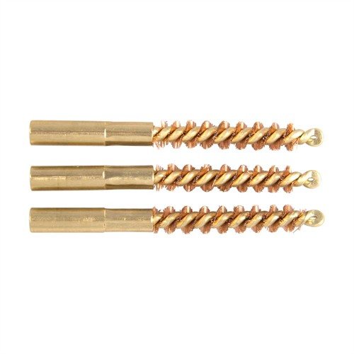 Die SPECIAL LINE Dewey-Thread Handgun Bore Brushes bieten eine einfache Anwendung ohne Adapter, langlebige Phosphorbronze-Borsten und einen kratzfreien Messing-Schlauch.