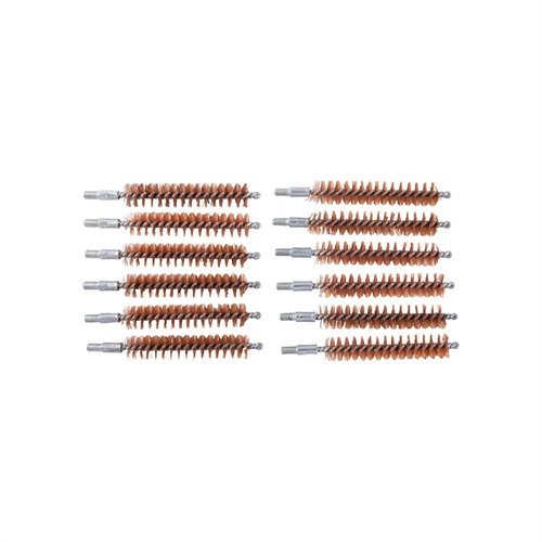 Die BRONZE HANDGUN CHAMBER BRUSHES bieten feine Phosphorbronze-Borsten für eine gründliche Reinigung der Kammern gängiger Handfeuerwaffen. 12er Pack!
