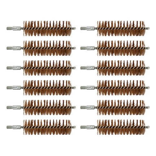 Mit den langlebigen phosphorbronzenen Chamber Brushes von Brownells reinigst du schnell und sicher verschmutzte Kammern. Perfekt für 20 Gauge, 12 Stück im Pack!