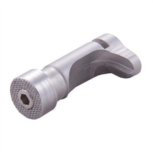 Der 1911 Oversized Magazine Release von Ed Brown bietet eine extra lange, rutschfeste Oberfläche für schnellere Magazinwechsel ohne Griffänderung.